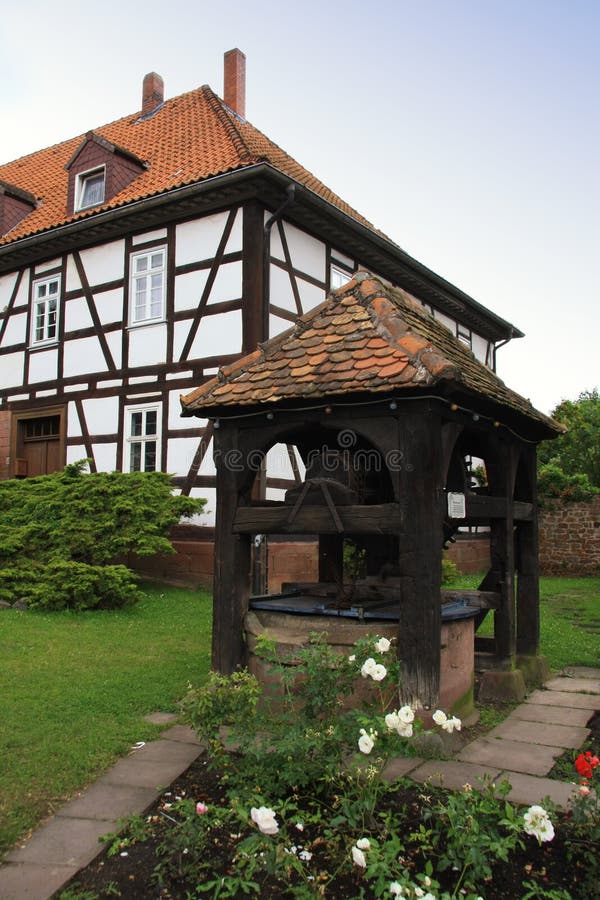 El Castillo Schlitz En Hesse, Alemania Imagen de archivo Imagen de