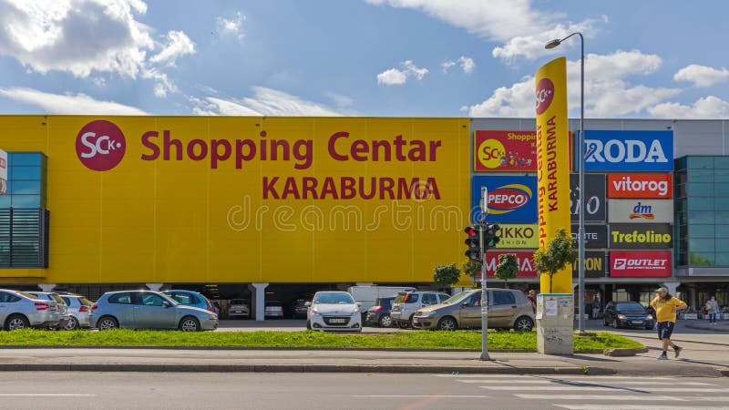 Centrum handlowe karaburma obraz stock