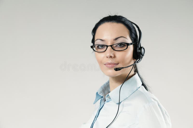 centrum telefonicznego twarz folujący operatora portret seksowny obraz royalty free centrum telefonicznego twarz folujący operatora portret seksowny obraz royalty free