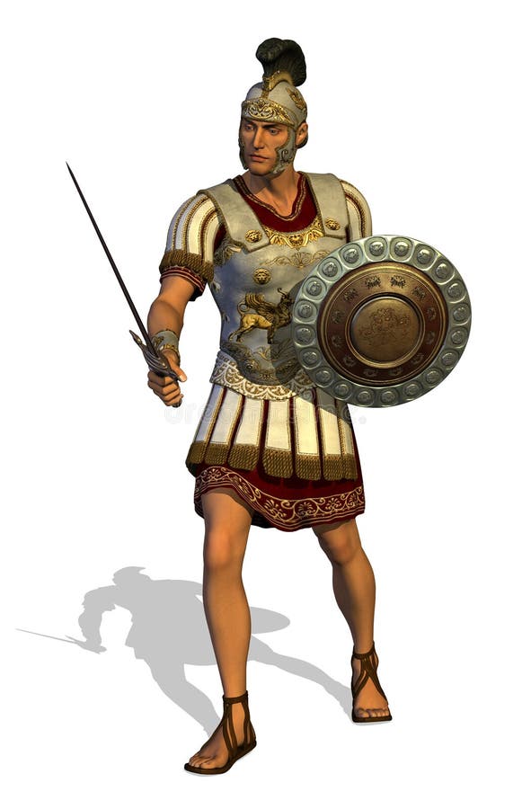 Centurion romain illustration libre de droits Centurion romain illustration libre de droits
