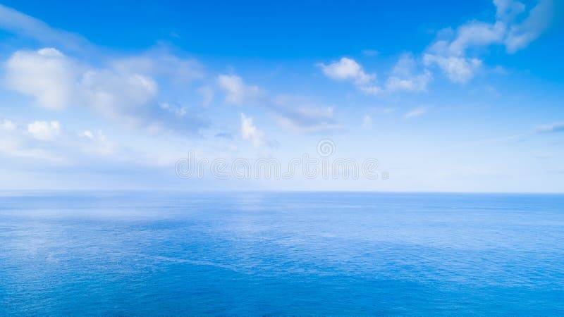 Vista aérea da paisagem marítima imagem de stock royalty free