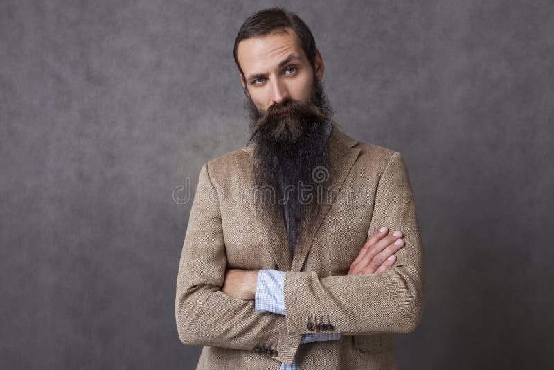 CEO with long beard