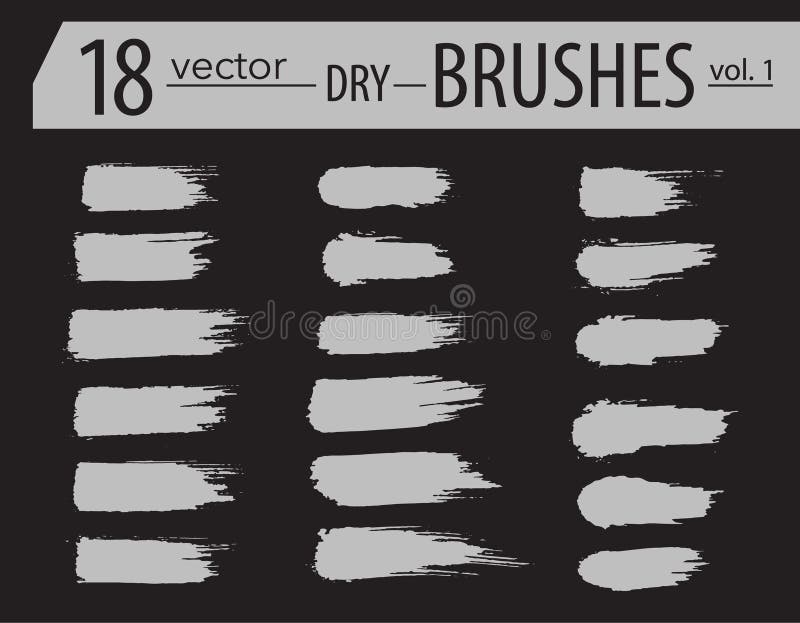 cepillos Sistema de pintura del toner El Grunge texturizó los movimientos artísticos, diseño del vector Cepillos dibujados mano A libre illustration cepillos Sistema de pintura del toner El Grunge texturizó los movimientos artísticos, diseño del vector Cepillos dibujados mano A libre illustration