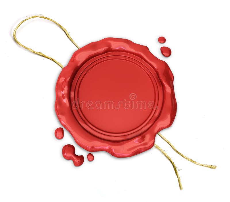 Cera della guarnizione illustrazione vettoriale Cera della guarnizione illustrazione vettoriale