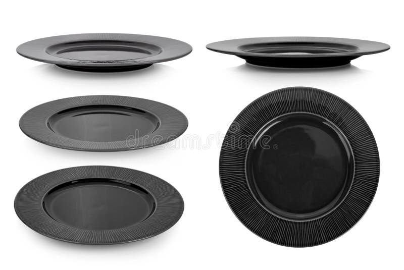 Ceramic plate on white background royalty free stock photos Ceramic plate on white background royalty free stock photos
