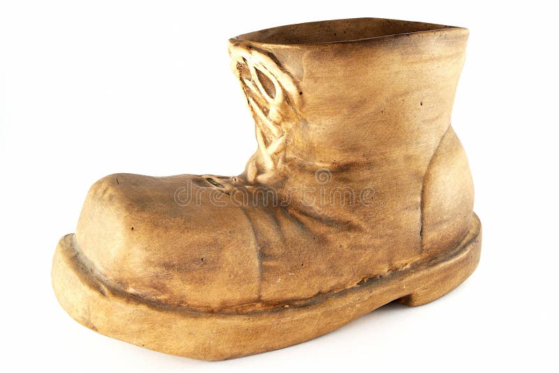Ceramic Boot Vase Picture. Image 3217067