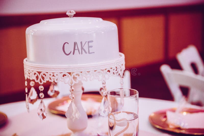 Ceramic Cake Cover stock photo. Image of event, beauty 91036888