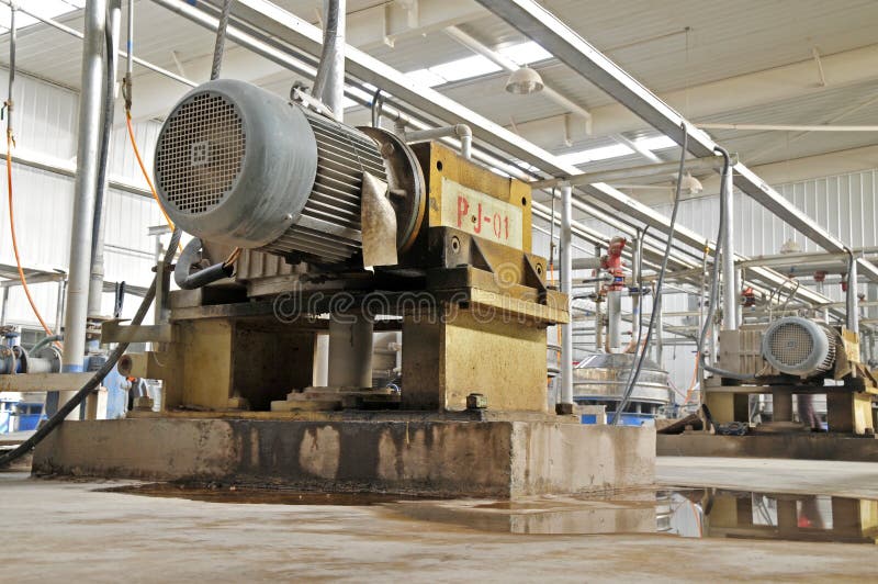 Ceramic factory equipment royalty free stock images