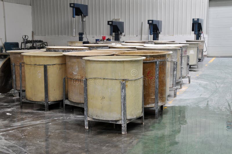 Ceramic factory equipment stock photo. Image of equipment 220291106