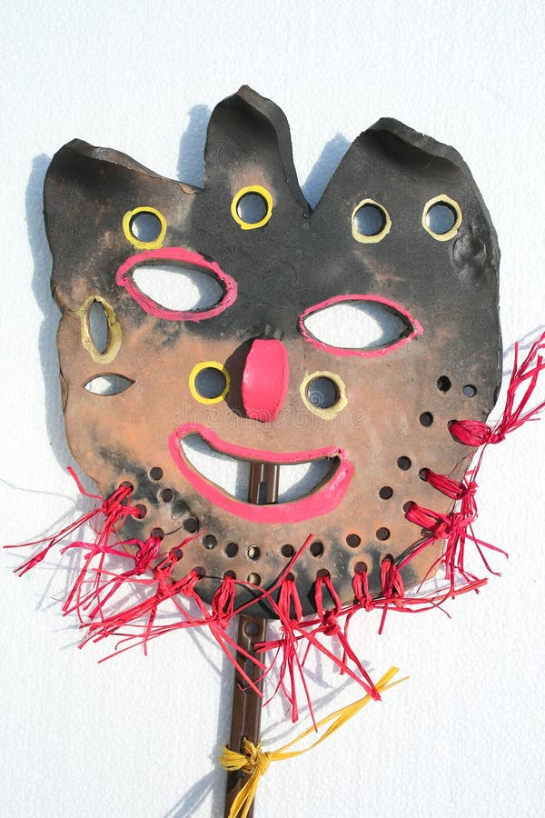 Ceramic fantasy mask