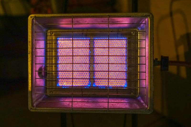 Ceramic gas heater stock image. Image of natural, heating 231231867
