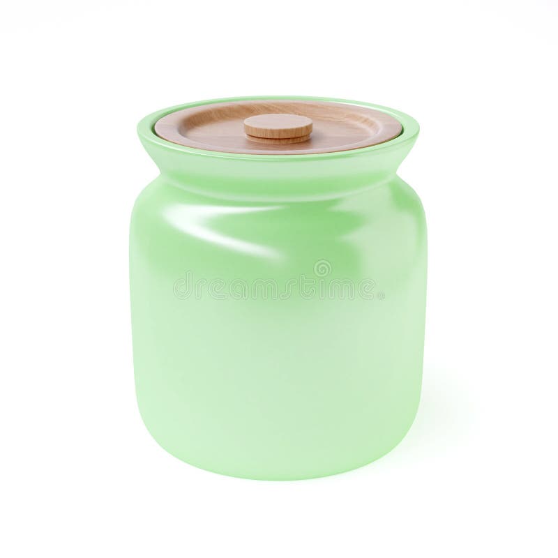 Ceramic jar stock illustration. Illustration of cover 94767788