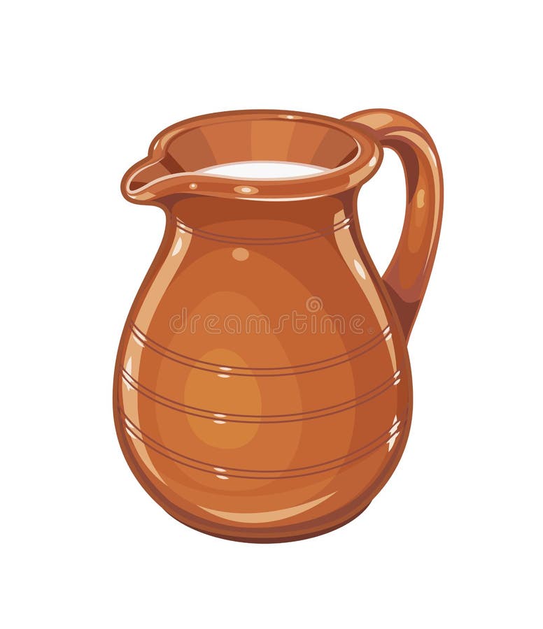 https://thumbs.dreamstime.com/b/ceramic-jug-milk-fictile-tableware-capacity-drink-isolated-white-background-vector-illustration-100640673.jpg