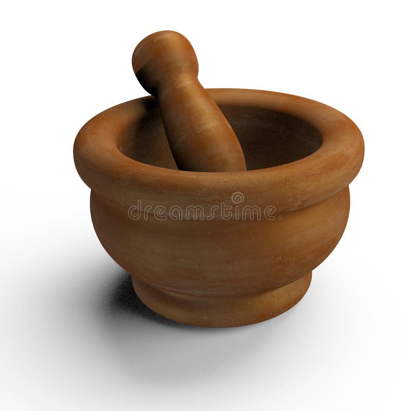 Ceramic mortar and pestle