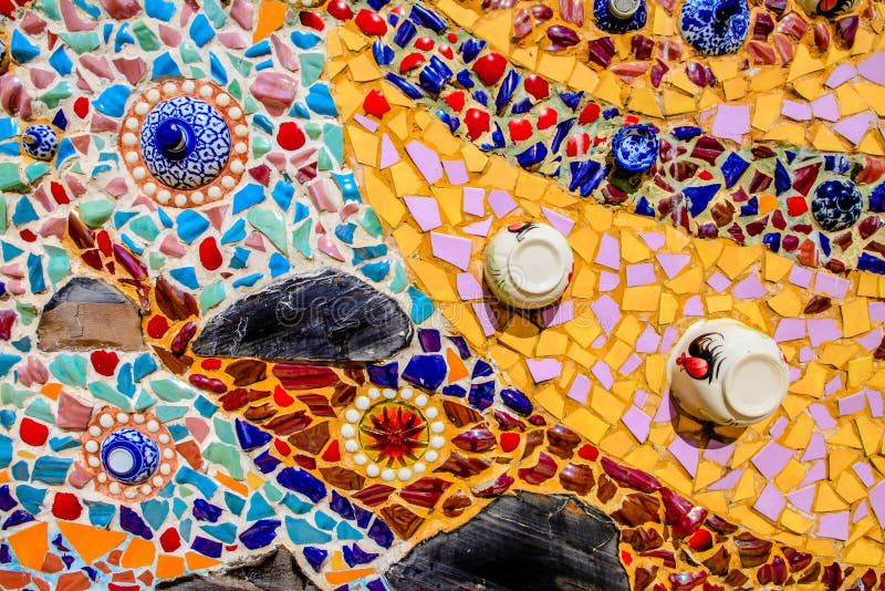 Ceramic Mosaic stock photo. Image of backdrop, colorful 25511878