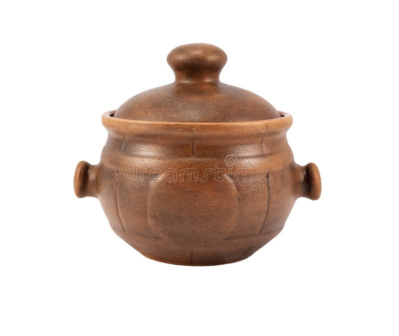 Ceramic pot with cover