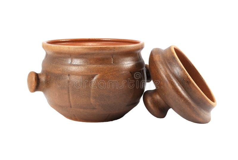 Ceramic pot with cover