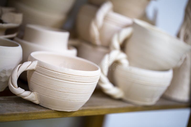 Ceramic Products in the Ceramic Stock Illustration Illustration of