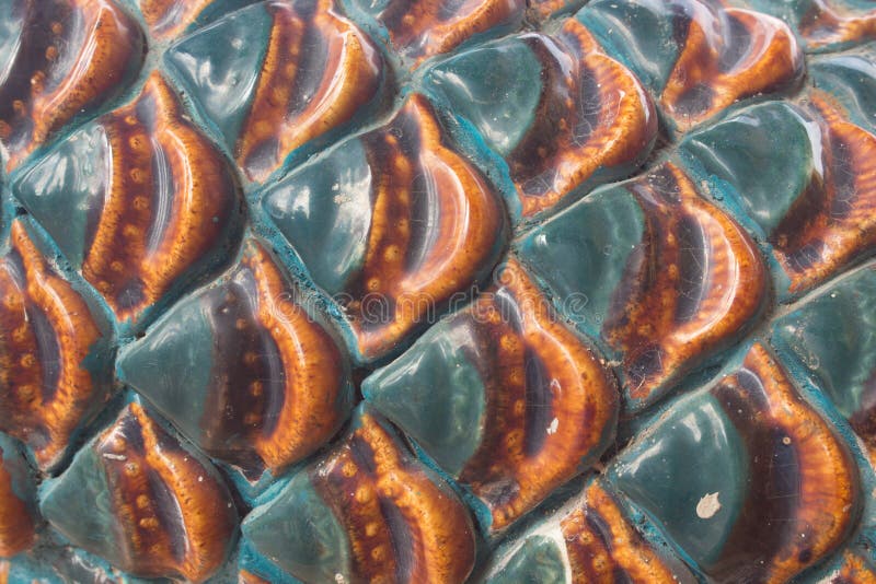 Ceramic serpent royalty free stock image