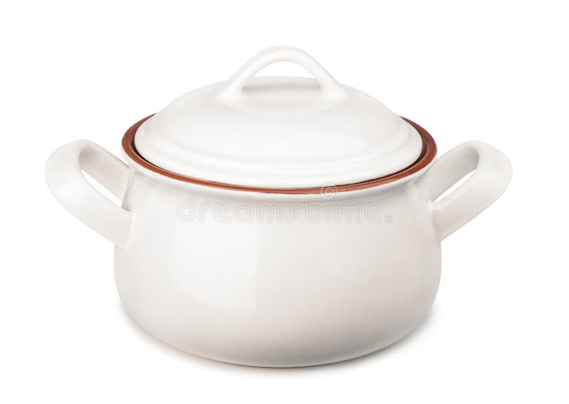 Ceramic soup pot stock image. Image of domestic, dinner 55826693