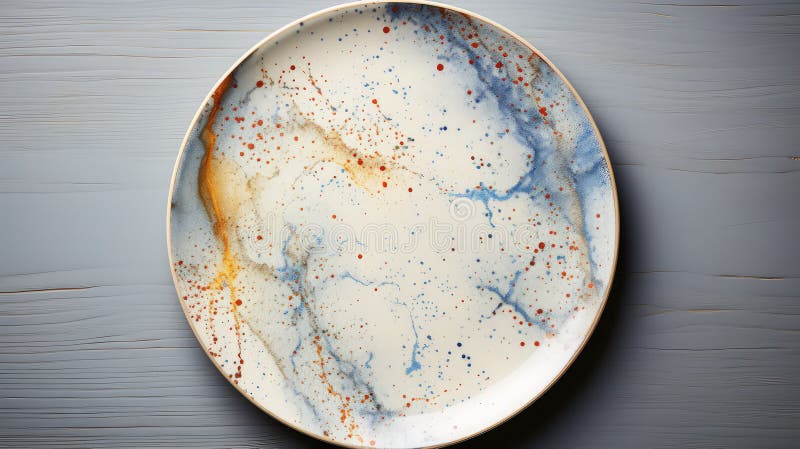 Ceramic splotch texture vector illustration