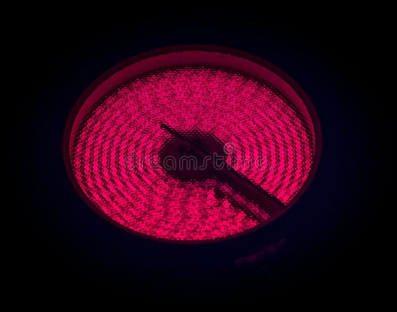 Ceramic Stove Hot Top stock image. Image of burner, kitchen 116642123