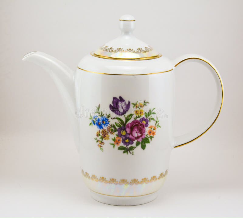 Ceramic teapot stock photo. Image of teapot, dishes, kitchen 48028308