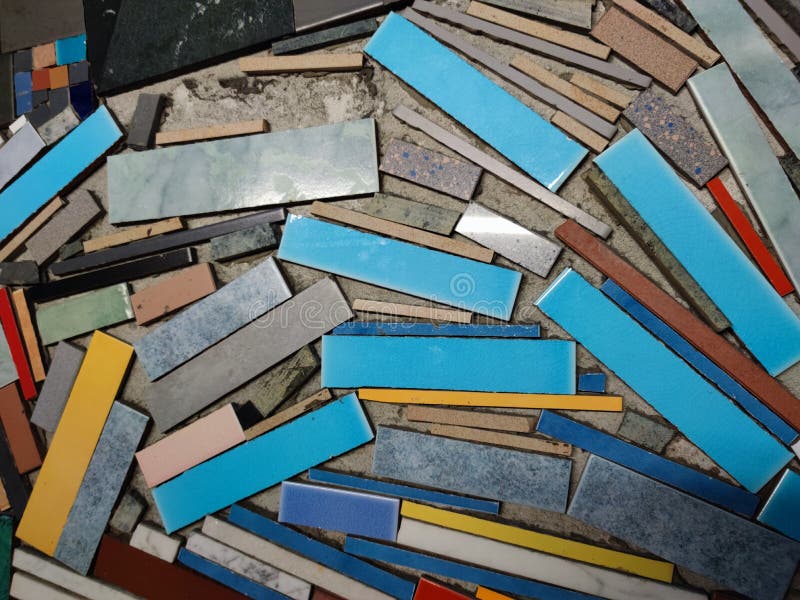 Ceramic tile wall detail stock image. Image of colorful 230373141