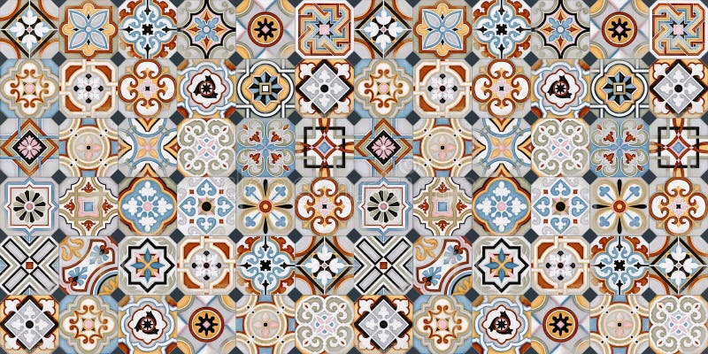 Ceramic Tiles Design Decor For Bathroom And Living Room Tiles Also You Can Use This Design In Your Graphics Work Stock Illustration Illustration Of Italian Graphics 174768580 Room floor ceramic motif concept