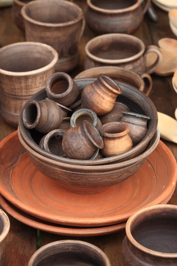 Ceramic utensil stock photo. Image of making, craft, trade 77333694