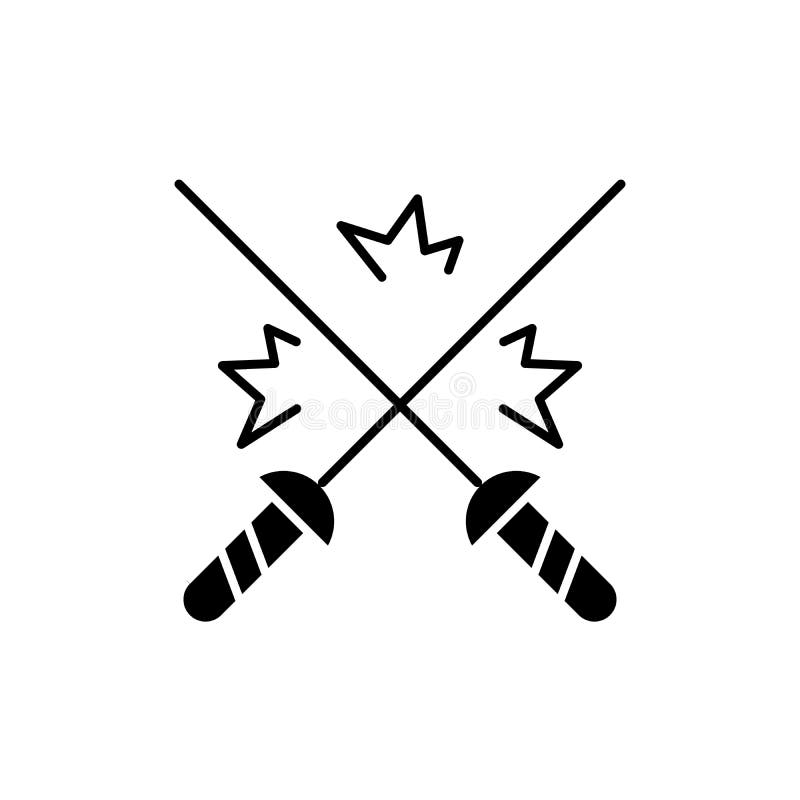 Cercando o ícone preto, sinal do vetor no fundo isolado Cercando o símbolo do conceito, ilustração ilustração stock Cercando o ícone preto, sinal do vetor no fundo isolado Cercando o símbolo do conceito, ilustração ilustração stock