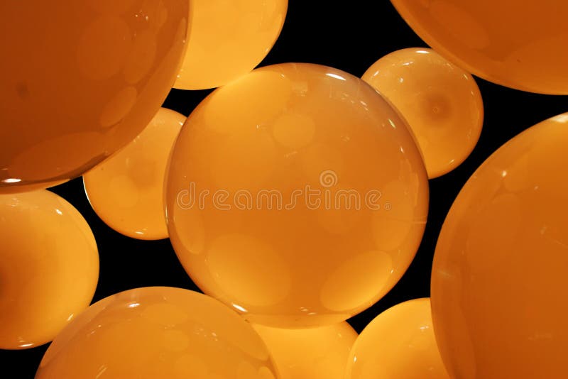 Cercles ambres photo stock Cercles ambres photo stock