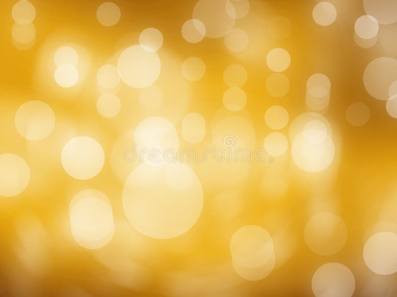 Cercuri de lumină de fundal, ca un ton galben stock illustration