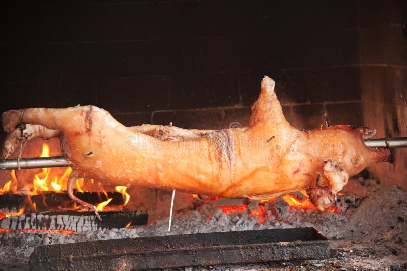 Cerdo asado imagenes de archivo Cerdo asado imagenes de archivo