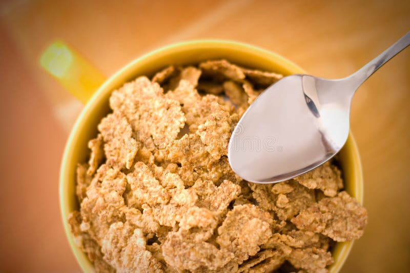 Cereal breakfast stock image. Image of healthy, calcium 18584539