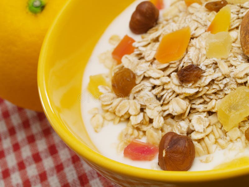 Cereal Breakfast stock photo. Image of dish, wheat, shredded 58595824