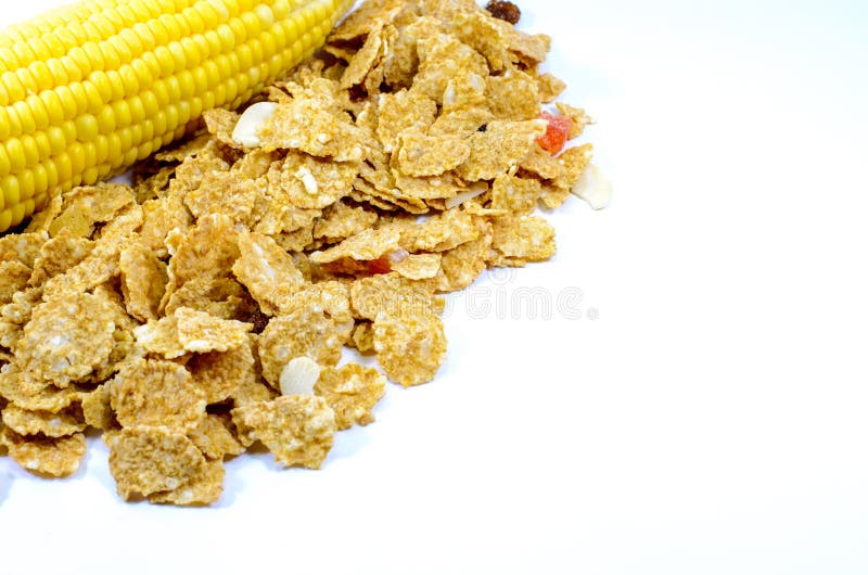 Cereal Flakes stock image. Image of energy, color, bright 65332541