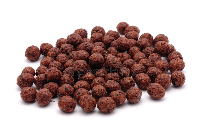 Cereales del chocolate foto de archivo. Imagen de chocolate 13818074