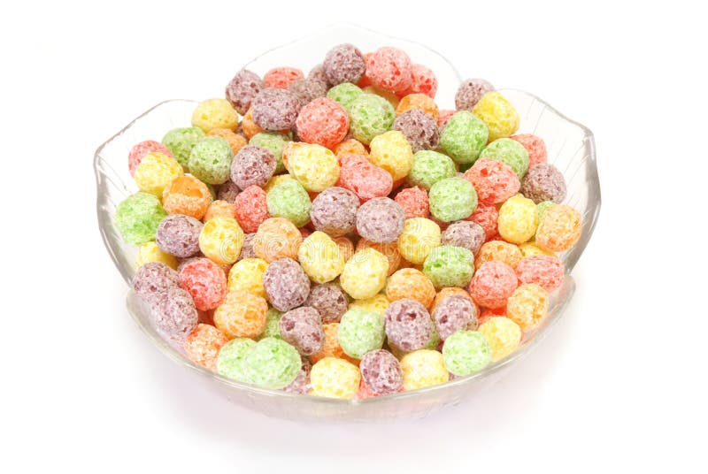 Cereals ball stock photo. Image of bowl, ingredient, grain 16979632