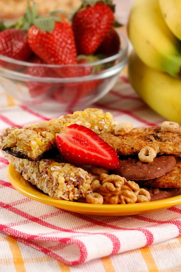 Cereals on the table