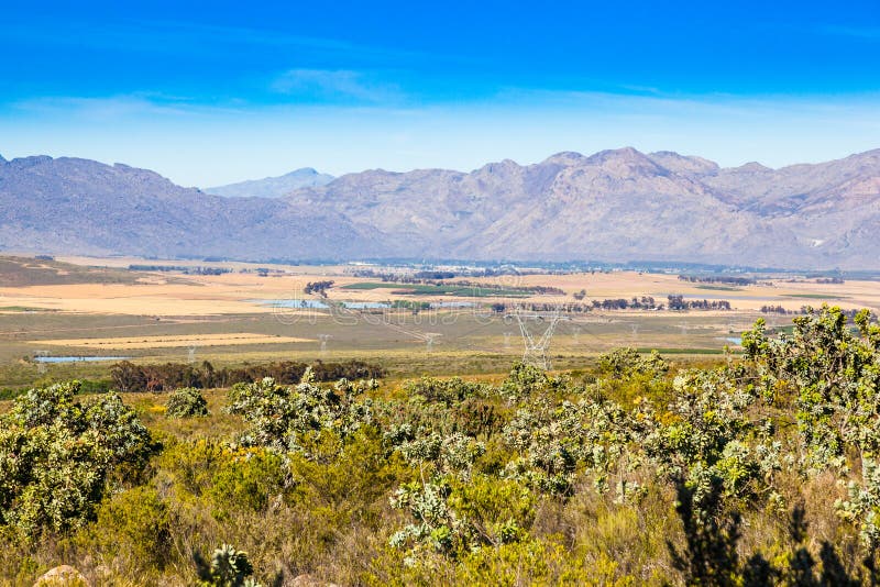 Ceres Valley stock photo. Image of farming, blue, skies - 58217836