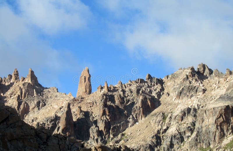 Cerro Catedral mountain peak
