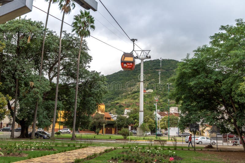 Cerro San Bernardo Cable Car Salta, Argentina Fotografia
