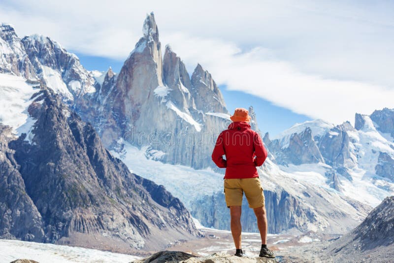 Cerro Torre stock photo. Image of hike, landscapes, mountains - 146262976