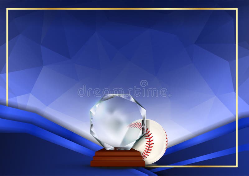Certificaat van honkbalcertificaat met glastrofeevector Sport Graduate Champion Beste prijs Winner Trophy A4 royalty-vrije illustratie Certificaat van honkbalcertificaat met glastrofeevector Sport Graduate Champion Beste prijs Winner Trophy A4 royalty-vrije illustratie