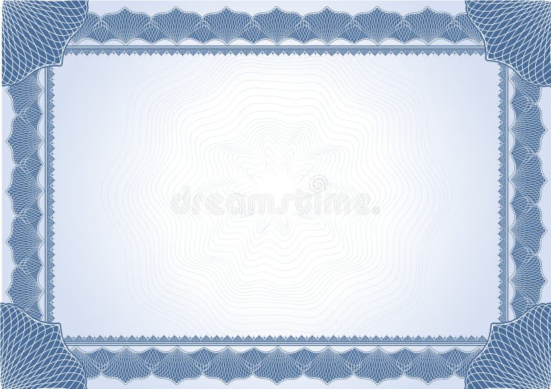Diploma ilustración del vector