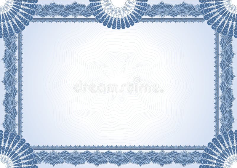 Diploma ilustración del vector