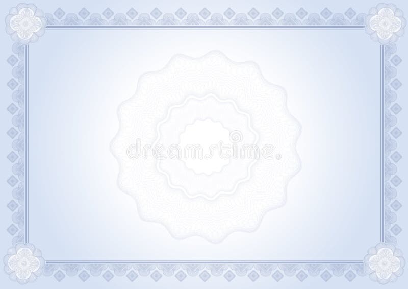 Diploma ilustración del vector