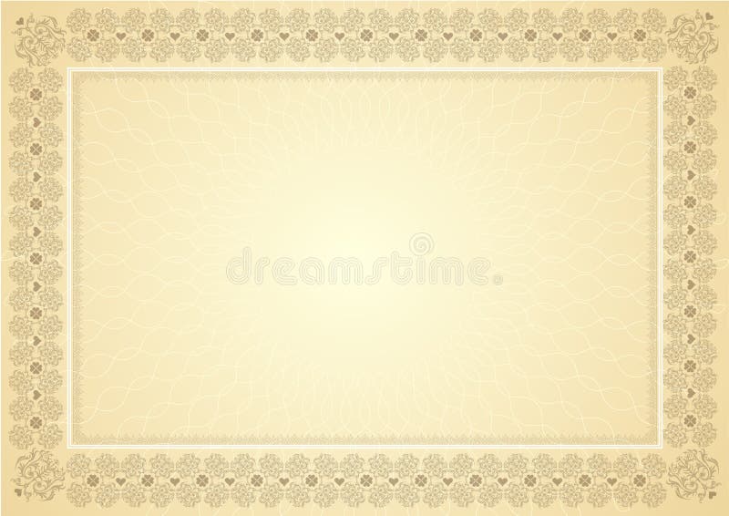 Diploma ilustración del vector