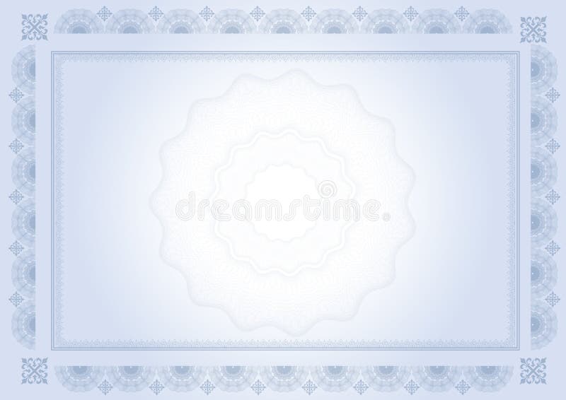 Diploma ilustración del vector